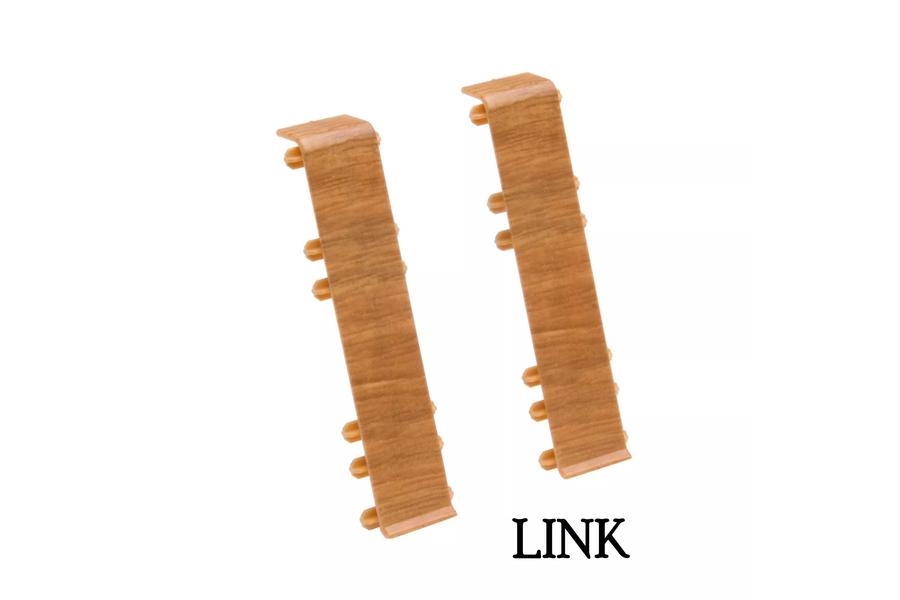 PVC Skirting Board Cable Cover 75 MM x 2500 MM Length Flexible Edge Wood Effect Profile Hi Line
