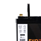 Twin Pack Exotronic 12V 100Ah Alpha IP67 Smart Bluetooth Lithium Batteries