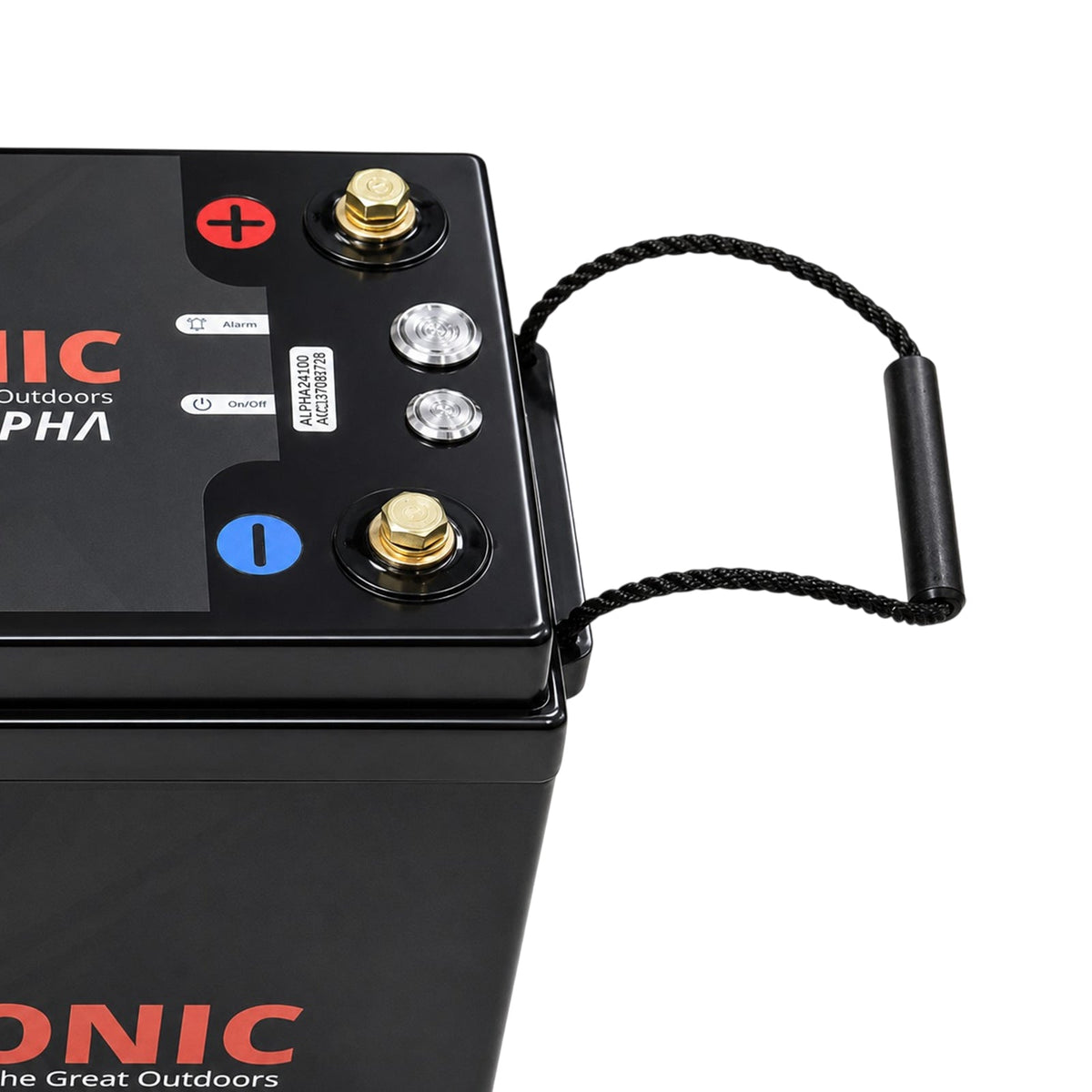 Exotronic 24V 100Ah Alpha IP67 Smart Bluetooth Lithium Battery