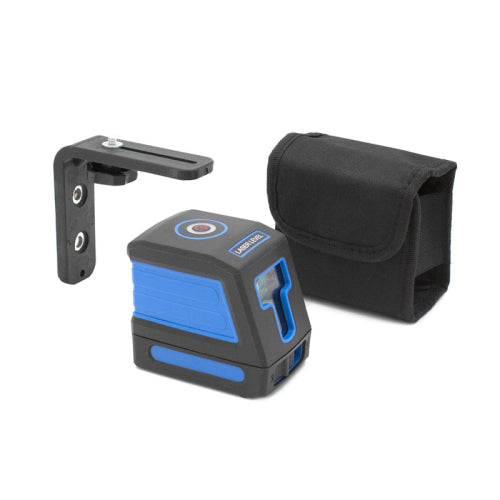 FHC 2 Line Laser Level Green Beam With Magnetic L-Stand - LLT2