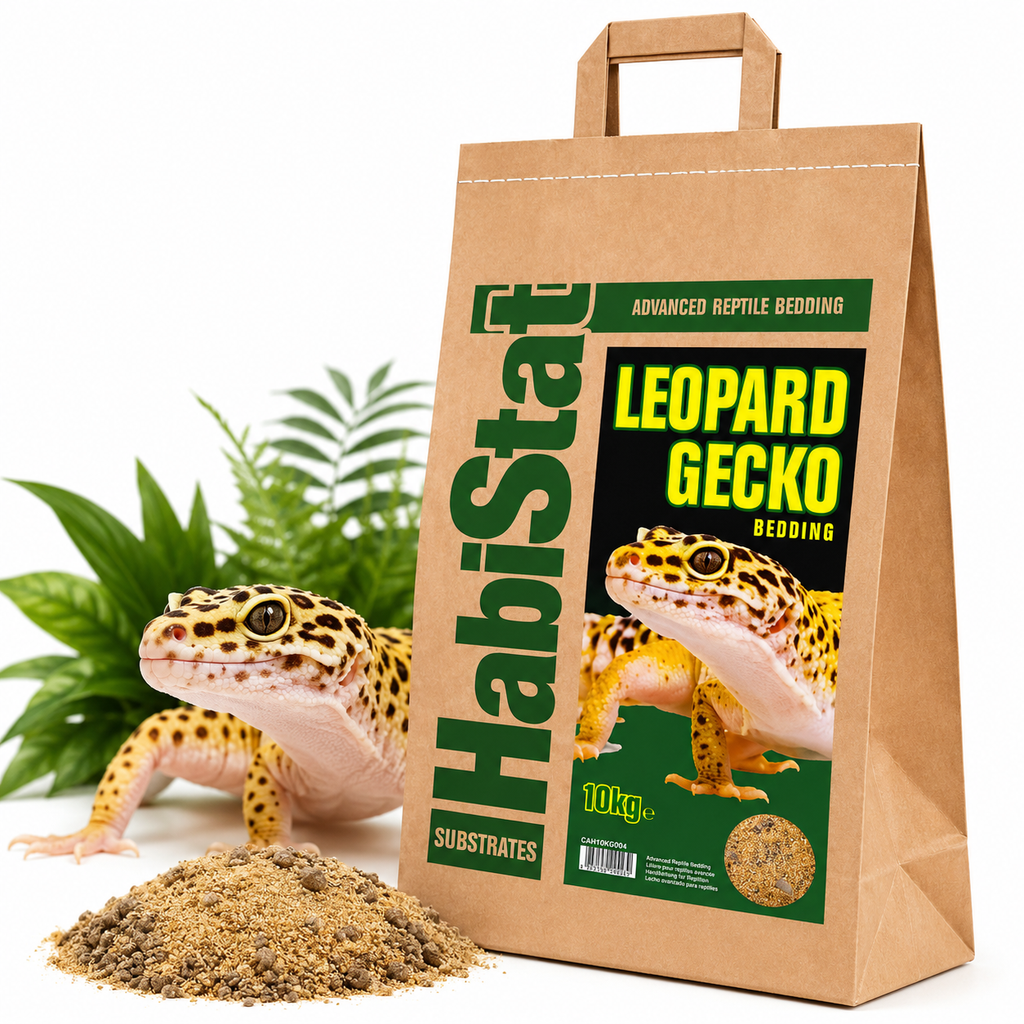 HabiStat Leopard Gecko Bedding Reptile Substrate 10kg