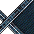 16x32 Rectangle Loop-Loc II Super Dense Blue Mesh In-Ground Pool Safety Cover with 4' x 8' Right Offset 1' Step