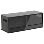 ProRep 4 x 1.5 x 1.5 ft Reptile Vivarium with Glass Doors & Vents – Oak, Grey or Black