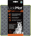 LickiMat Tuff Buddy Green Dog Slow Feeder Lick Mat Enrichment Feeding Mat