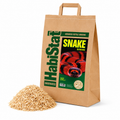 HabiStat Snake Bedding 10L Natural Shredded Wood Vivarium Substrate Dust Free