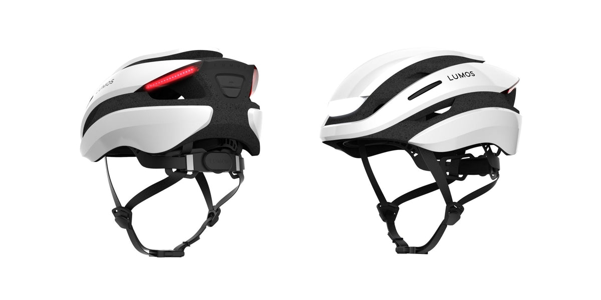 Lumos Ultra Smart Helmet White (MIPS)