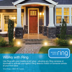 Lutron P-PKG1OUT-BL-R Caséta Weatherproof Outdoor Smart Plug with Pico Remote, 15A, IP65, Black
