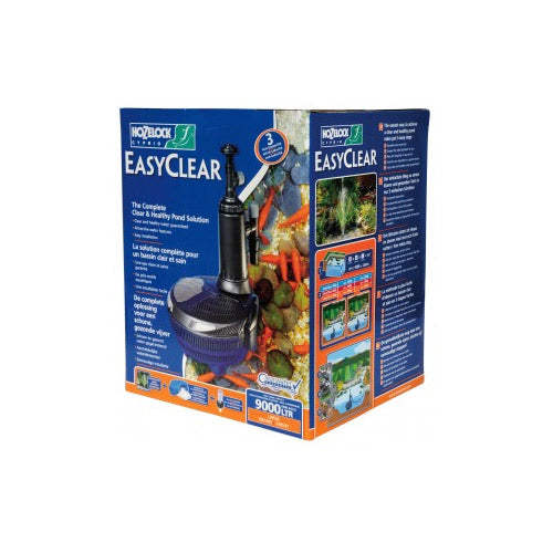 Hozelock EasyClear 9000 Pond Filter System with UVC Clarifier