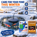Aquacadabra Wheatgerm Sticks + SuperFish Pond Heater Winter Bundle