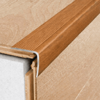 A41 35 x 35mm Wood Effect Aluminium Stair Nosing Edge Trim – Stair Edge Protection