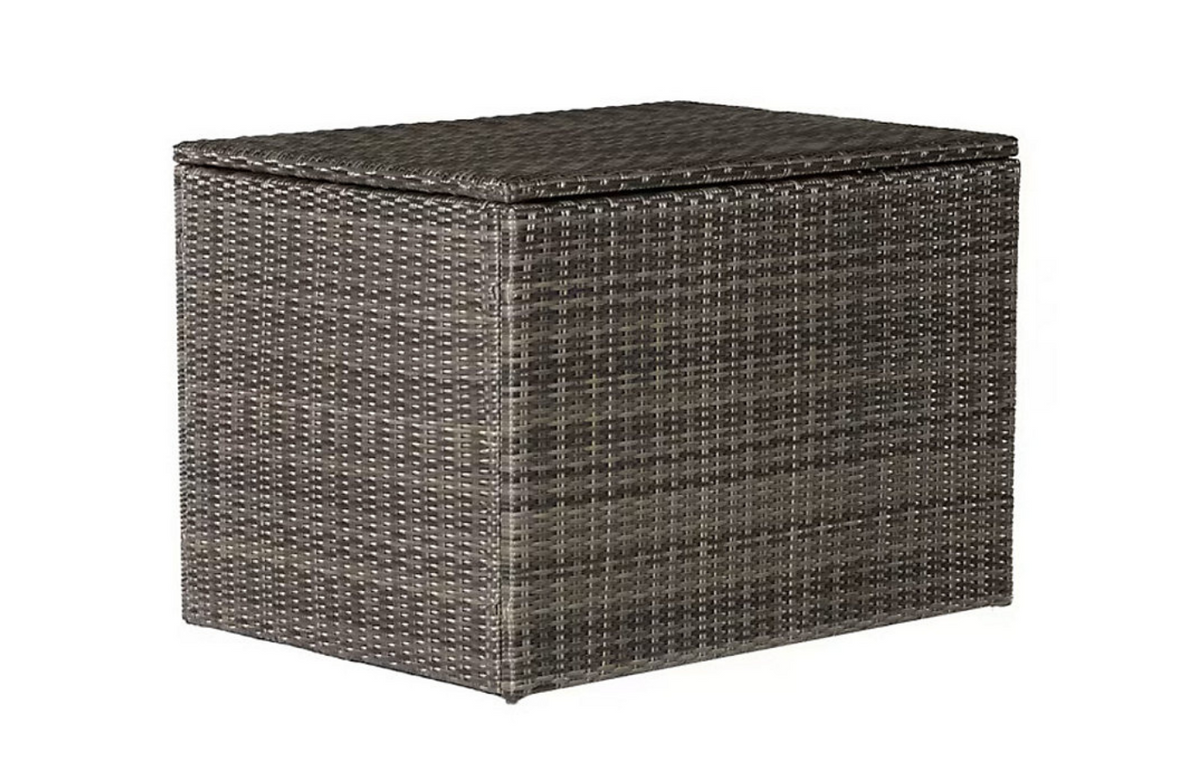 Marbella Grey 5 Seater Chaise Garden Sofa Set and Cushion Box Bundle