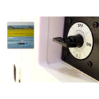 Blue Sea 300A Black Mini m-Series On/Off Battery Switch w/ Key