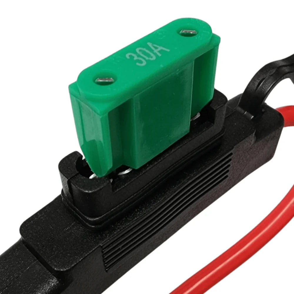 Exotronic Inline Maxi Blade Fuse Holder | 6AWG Tinned Copper