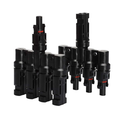 MC4 T-Branch 4-to-1 Branch Joiner Solar Connector Pair
