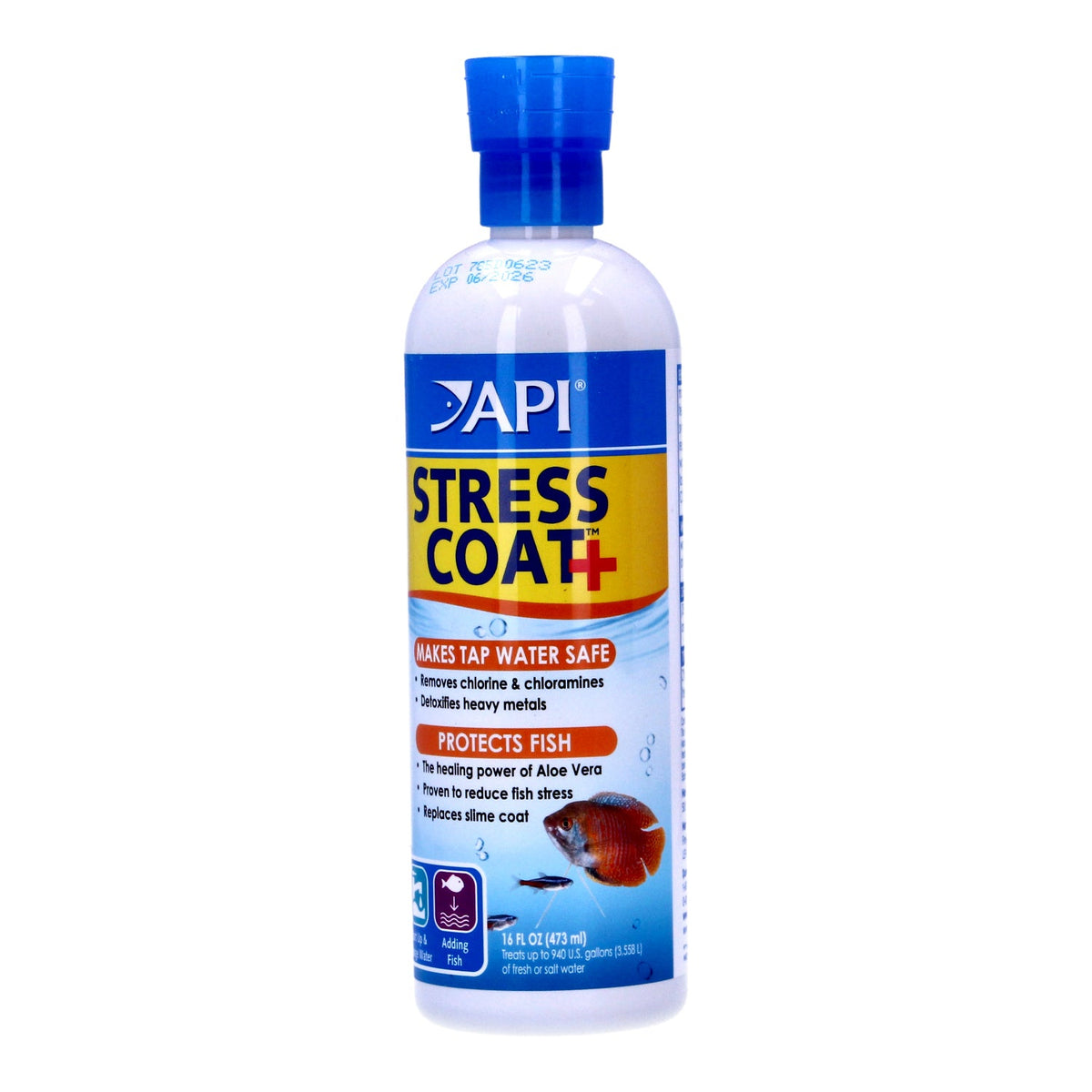 API Stress Coat Dechlorinator & Fish Stress Reliever