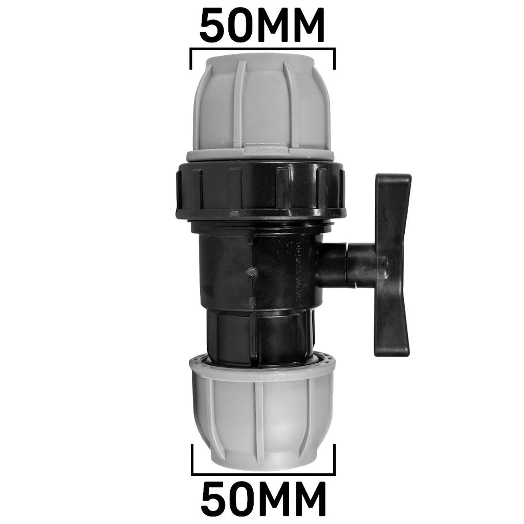 MDPE Valve 50mm