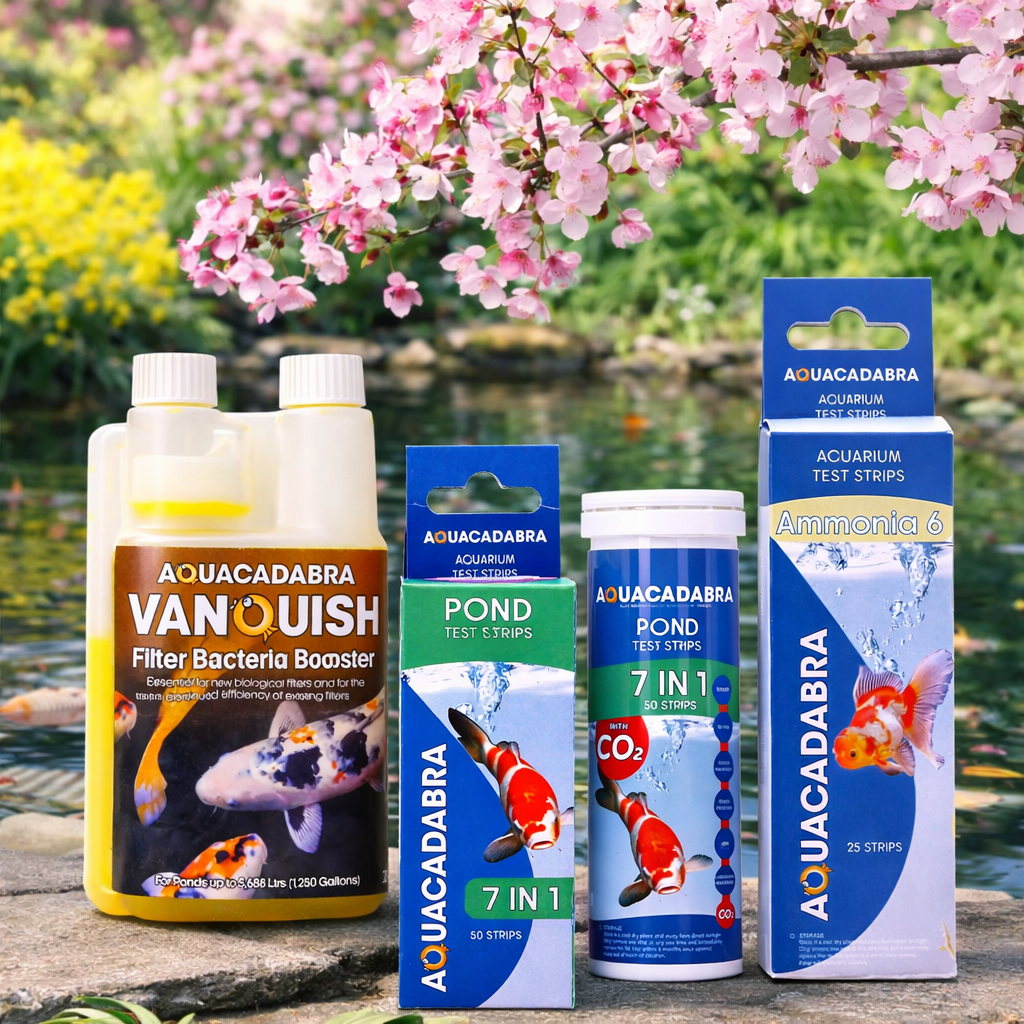 Aquacadabra Pond Test Kit & Filter Bacteria Booster