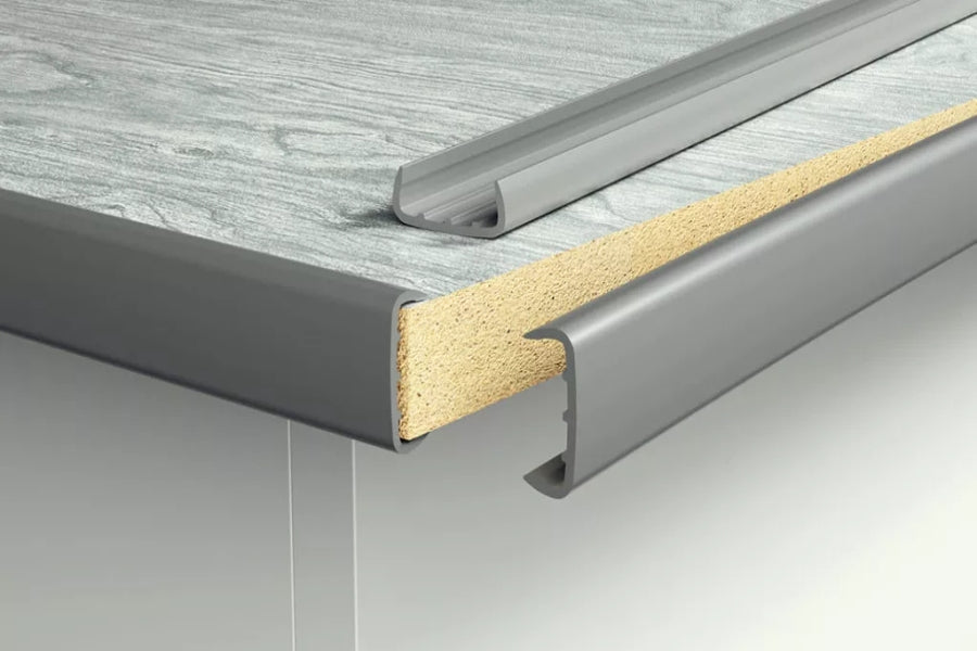U Trim Edging Strip PVC Melamine Furniture -  18mm- 1m & 2.5m Length Board Panel Cover