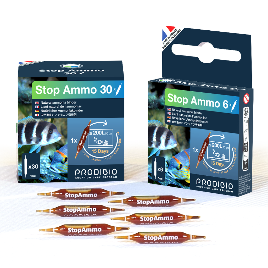 Prodibio Stop Ammo, Aquarium Ammonia Treatment