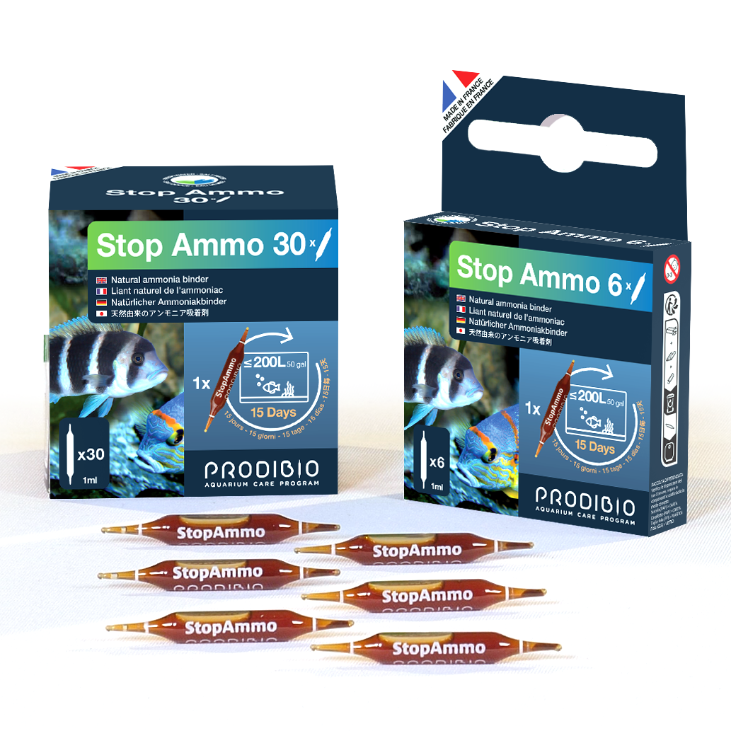 Prodibio Stop Ammo, Aquarium Ammonia Treatment