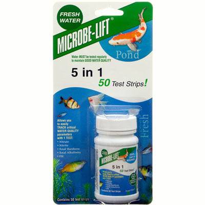 Microbe Lift 5-in-1 Test Strips - 50 Strips