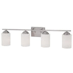 Open Box - Millennium Lighting 3184-SN Durham 4 Light Bathroom Vanity Light