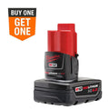 Open Box -  M12 12-Volt Lithium-Ion XC Extended Capacity 4.0 Ah Battery Pack (2-Pack)