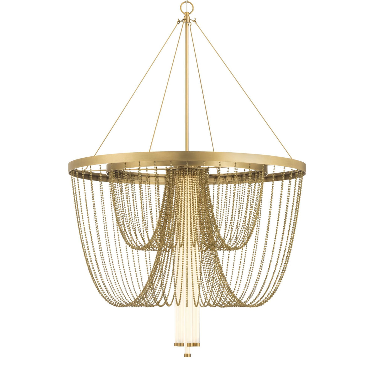Minka-Lavery Jezelle 34.25 in. LED Pendant, Legacy Brass