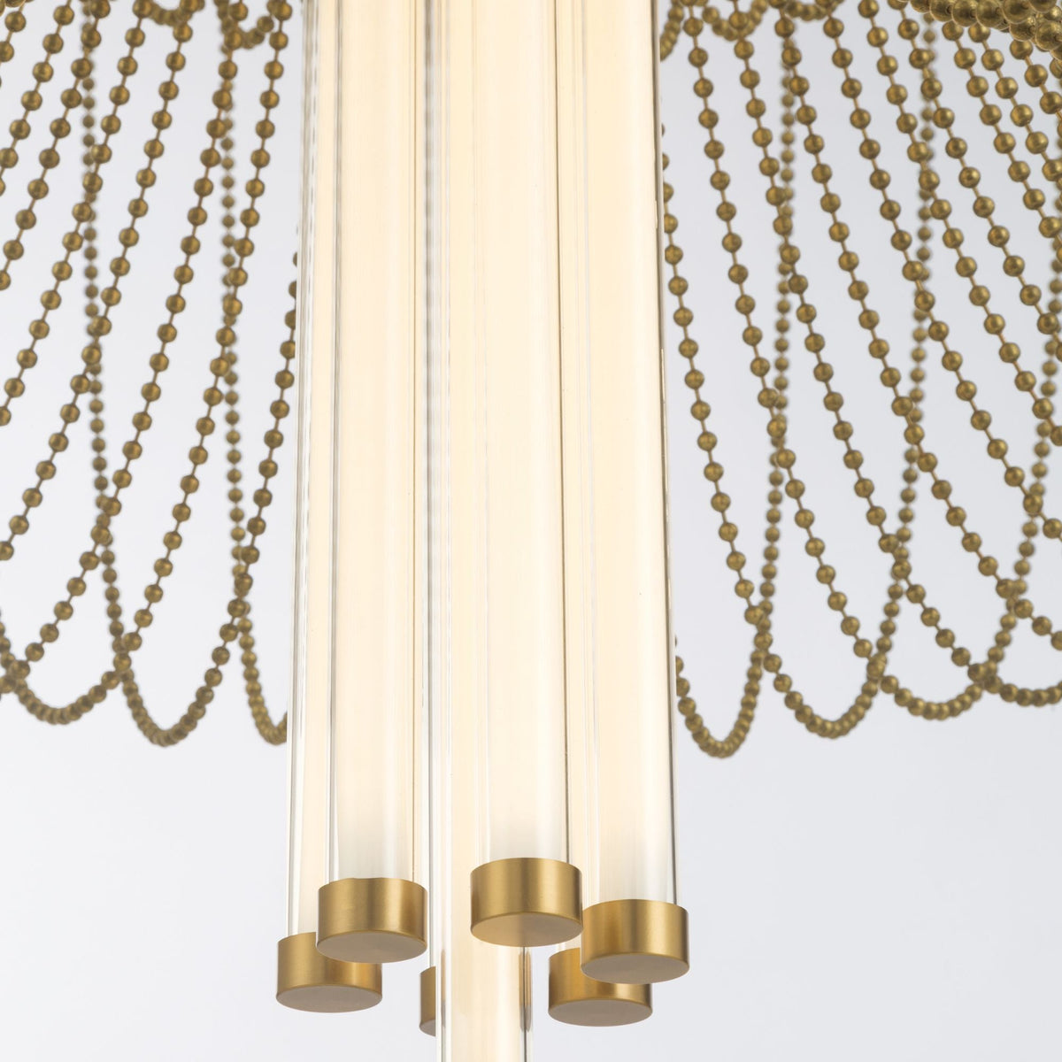 Minka-Lavery Jezelle 34.25 in. LED Pendant, Legacy Brass