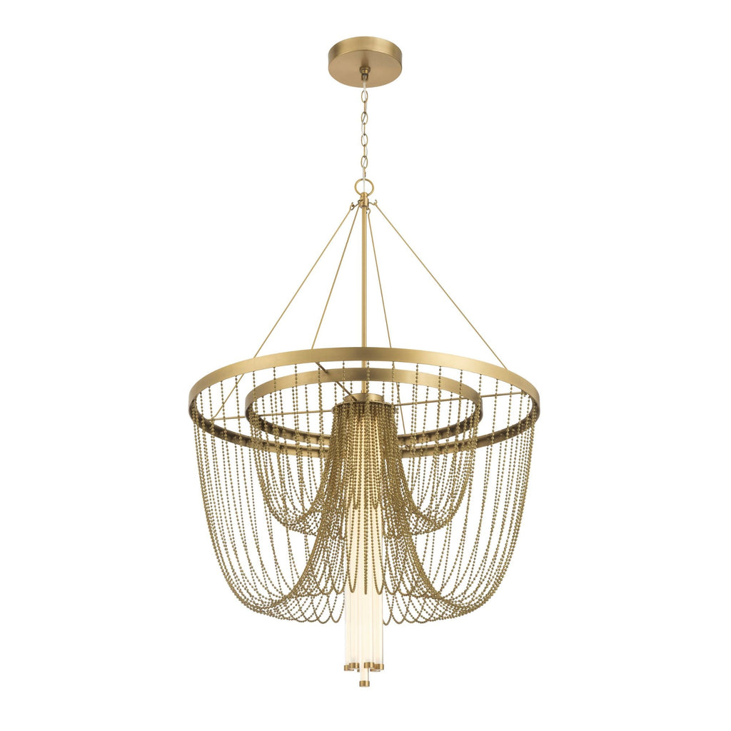Minka-Lavery Jezelle 34.25 in. LED Pendant, Legacy Brass