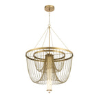 Minka-Lavery Jezelle 34.25 in. LED Pendant, Legacy Brass