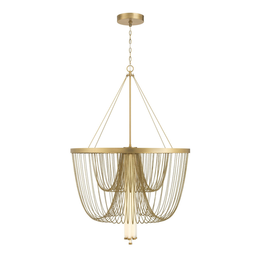 Minka-Lavery Jezelle 34.25 in. LED Pendant, Legacy Brass