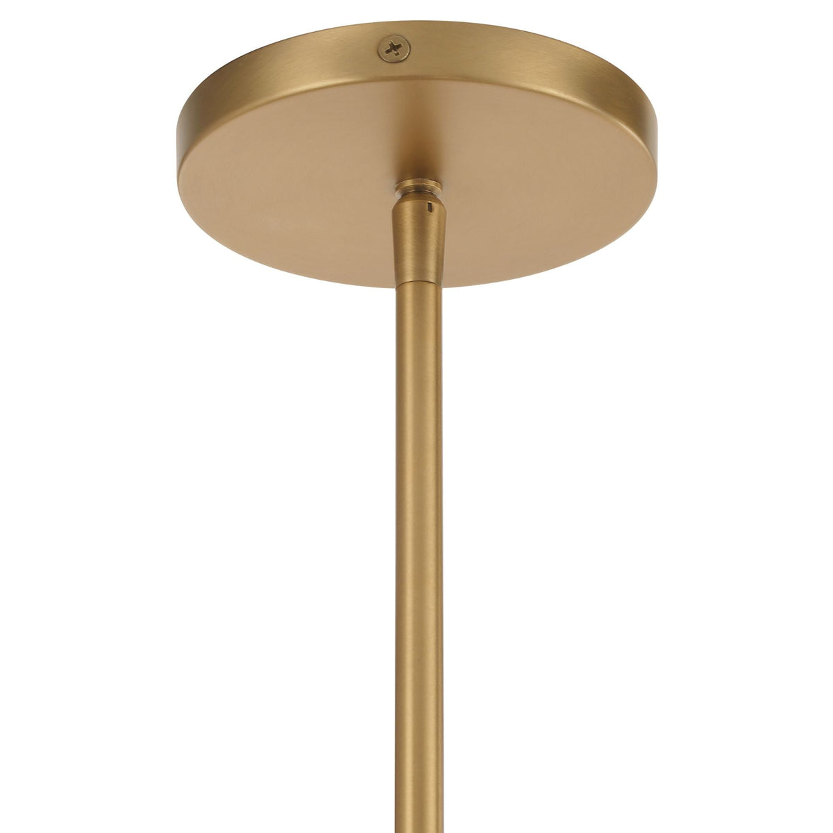Minka-Lavery Narra 47 in. 5-Light Chandelier, Legacy Brass with White Bubble Glass