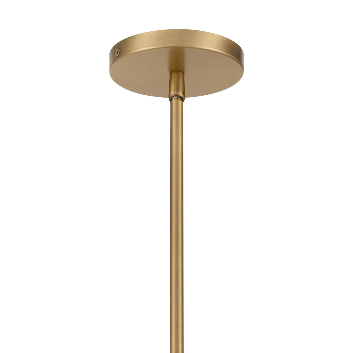 Minka-Lavery Seville 12.75 in. Semi-Flush Mount, Legacy Brass with Clear and Etched Opal Glass