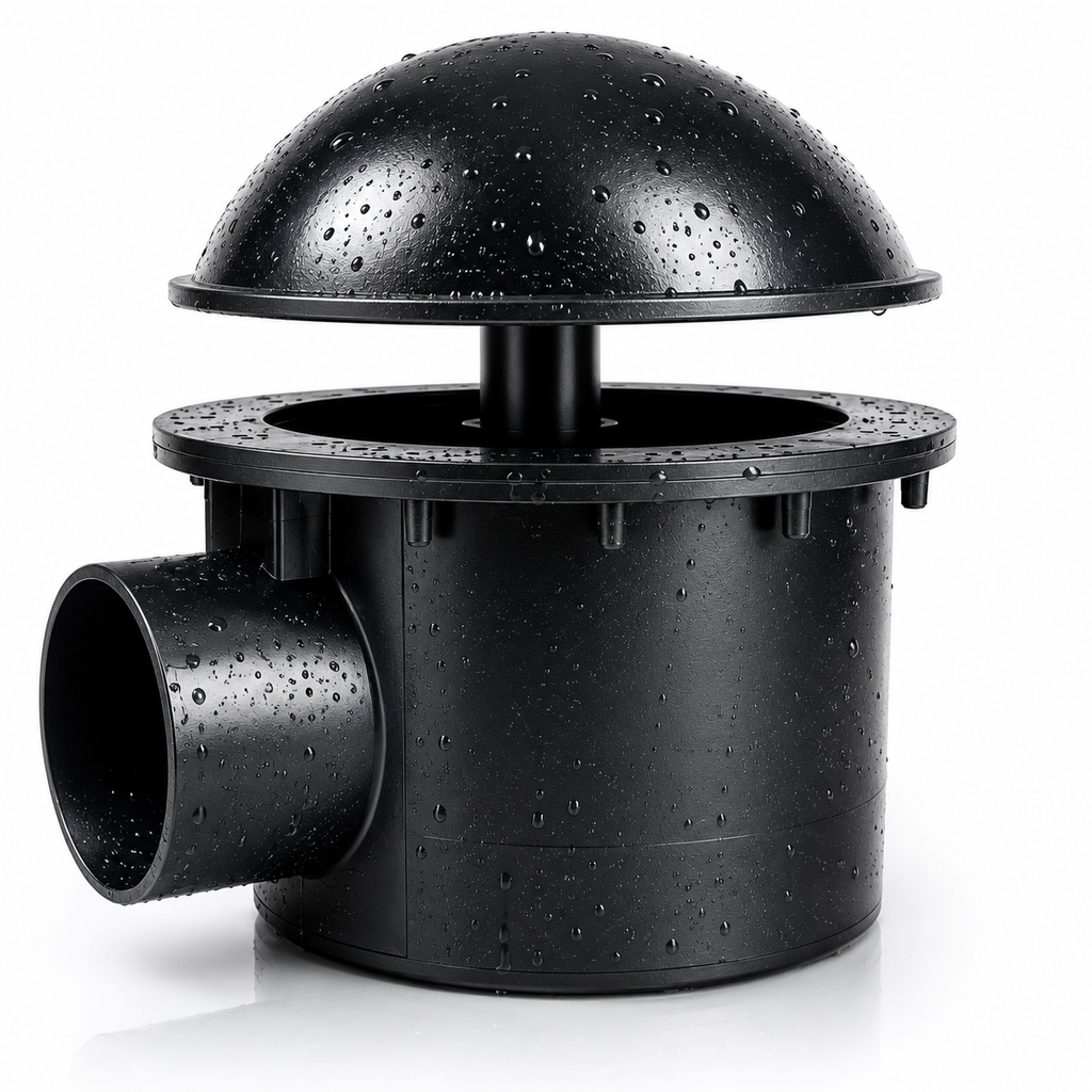 4" Pond Bottom Drain Solvent Weld Fitting