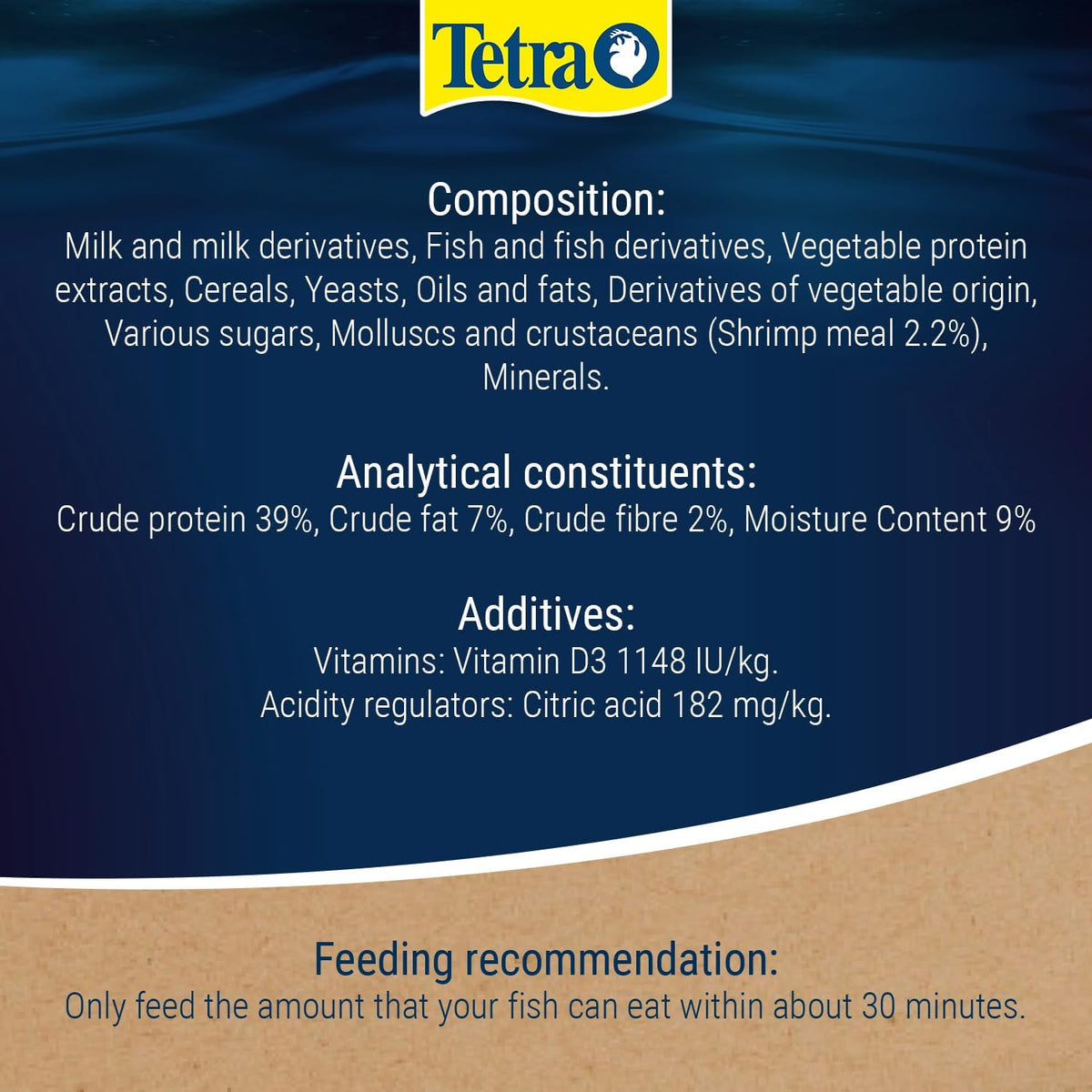 Tetra TabiMin Sinking Tablets Food