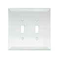 FHC Clear Double Toggle Glass Mirror Plate - MP8C