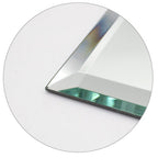 FHC Clear Double Toggle Glass Mirror Plate - MP8C