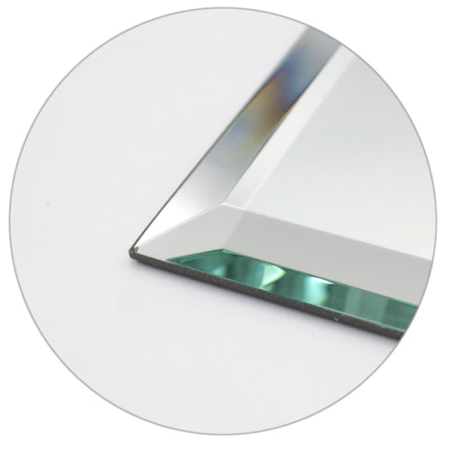 FHC Clear Double Toggle Glass Mirror Plate - MP8C
