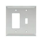 FHC Clear Decorator/Rocker and Toggle Glass Mirror Plate - MP14C