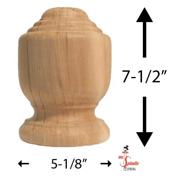 Mr. Spindle Jamestown Finials