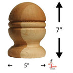 Mr. Spindle Queen Anne Finials