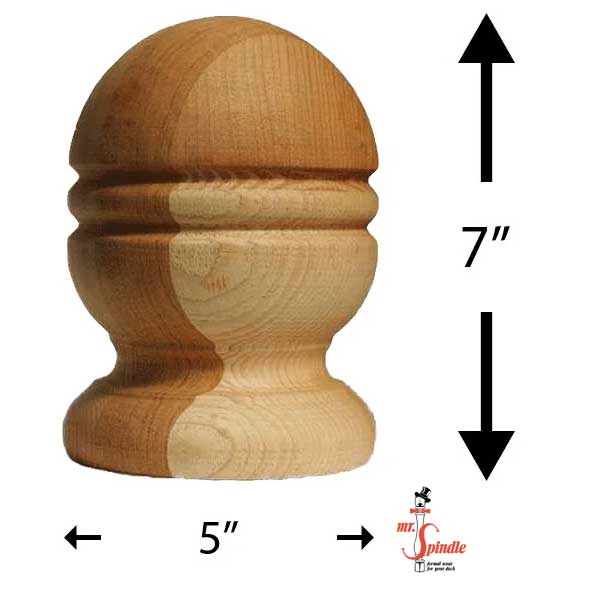 Mr. Spindle Queen Anne Finials