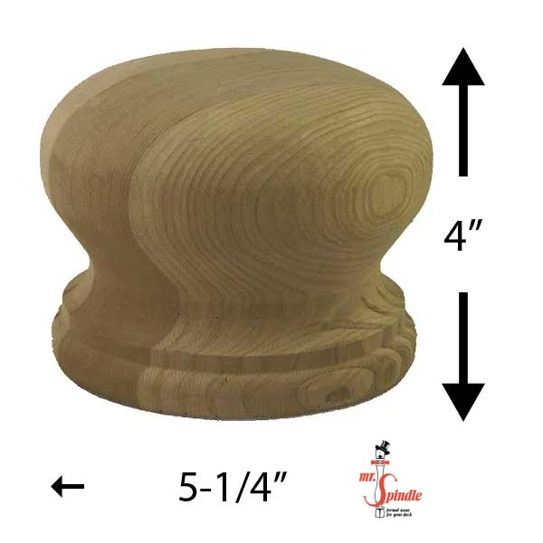 Mr. Spindle Round Ball Top Finials