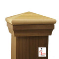 Mr. Spindle Pyramid Post Cap