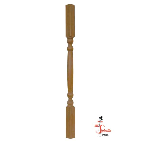 Mr. Spindle Contemporary Cedar Balusters