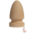 Mr. Spindle Round Gothic Wood Finials