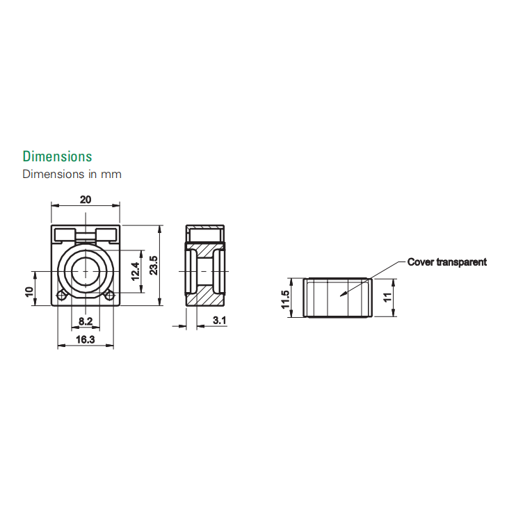Exotronic MRBF Terminal Fuse Block With Cover