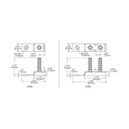 Blue Sea 30-300A Marine Rated Battery (MRBF) Single Terminal Fuse