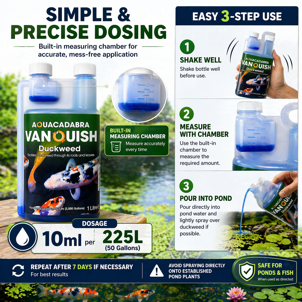 Aquacadabra Duckweed Remover for Aerated Ponds